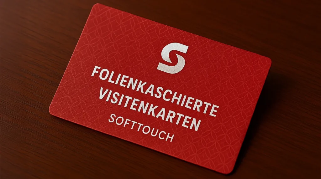 Folienkaschierte Visitenkarten mit Softtouch – hochwertig & edel bedruckt Vorschau